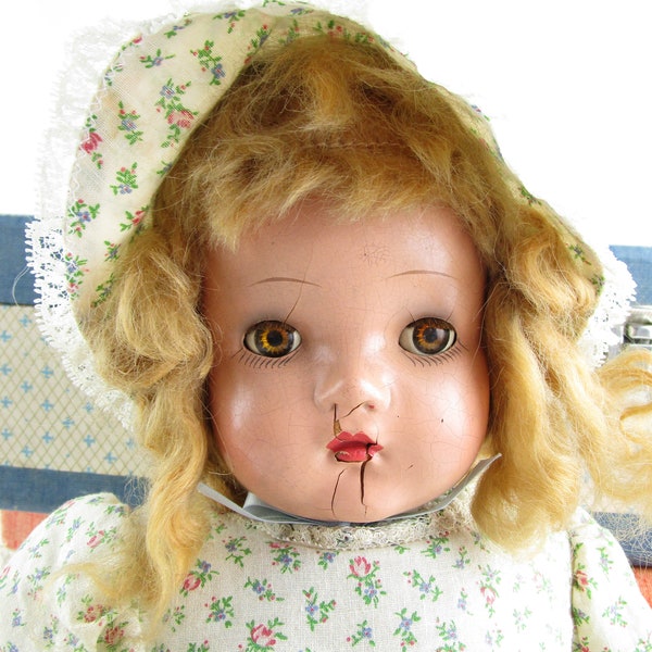 Antique Doll Wig Etsy