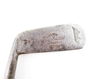 Antique Hickory Wood Shaft MacGregor O A Flanged Putter | #4574301216
