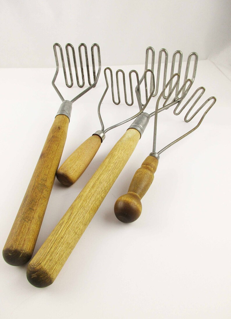 Awesome Instant Collection of Mashers Four Mashers Two Etsy