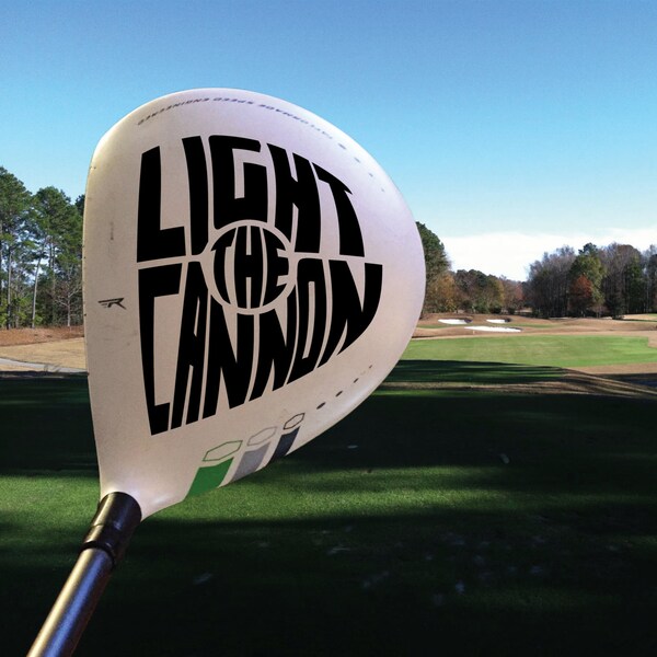 Golf Club Swing Thoughts Decal