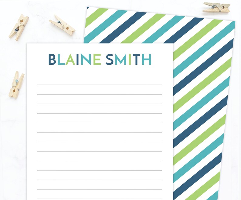 Kids Letter Writing Set Boys Letter Writing Kit Stationery Etsy