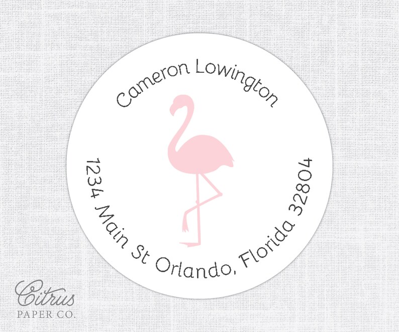 Flamingo Stationery Flamingo Note Cards Thank You Cards Personalized Flat Cards Birthday Personalized Gift Idea Pink Flamingo Stationary