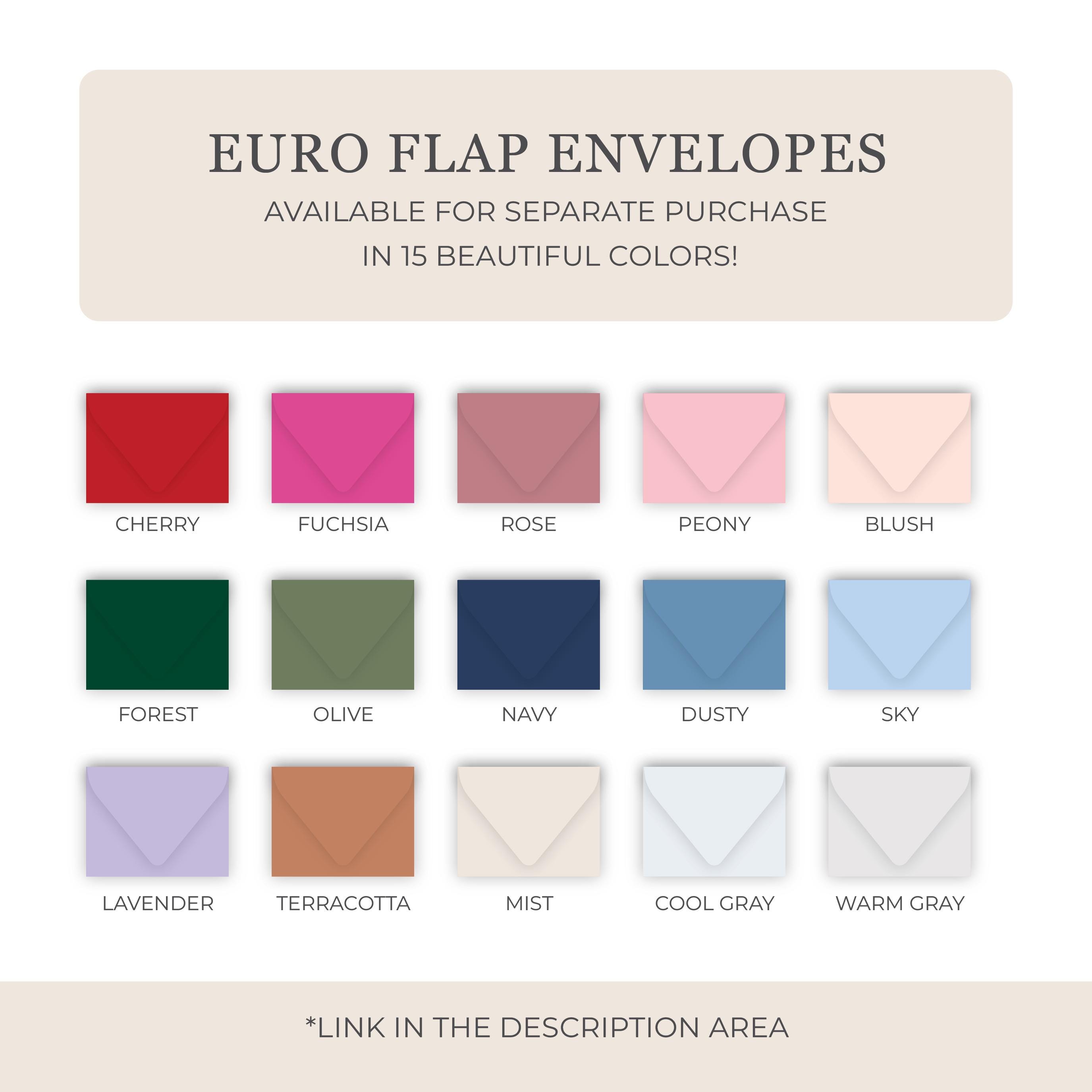 Euro-Flap Envelopes