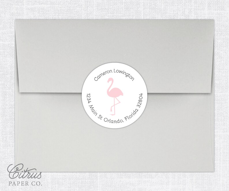 Flamingo Stationery Flamingo Note Cards Thank You Cards Personalized Flat Cards Birthday Personalized Gift Idea Pink Flamingo Stationary