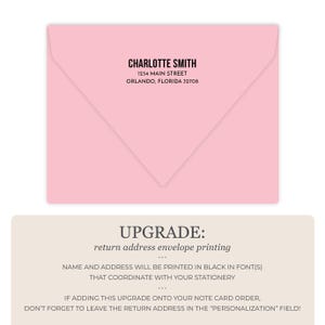 Bright and Colorful Kids Stationery Set | Kids Stationary Set for Girls | Rainbow Personalized Flat Note Cards | Thank You Cards Charlotte imagem 7