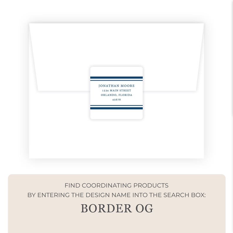 Men's Stationery Set | Men's Stationary Set | Men's Flat Note Cards for Boys | Masculine Simple Navy Blue Business Husband Gift Bild 6