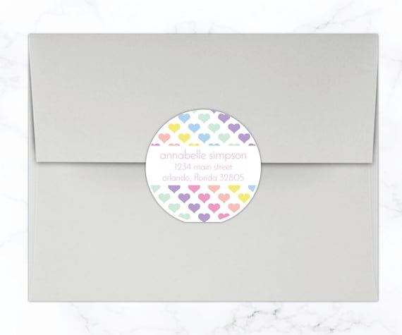 Bright and Colorful Kids Stationery Set Kids Stationary Set for Girls  Rainbow Personalized Flat Note Cards Thank You Cards Notes 191 