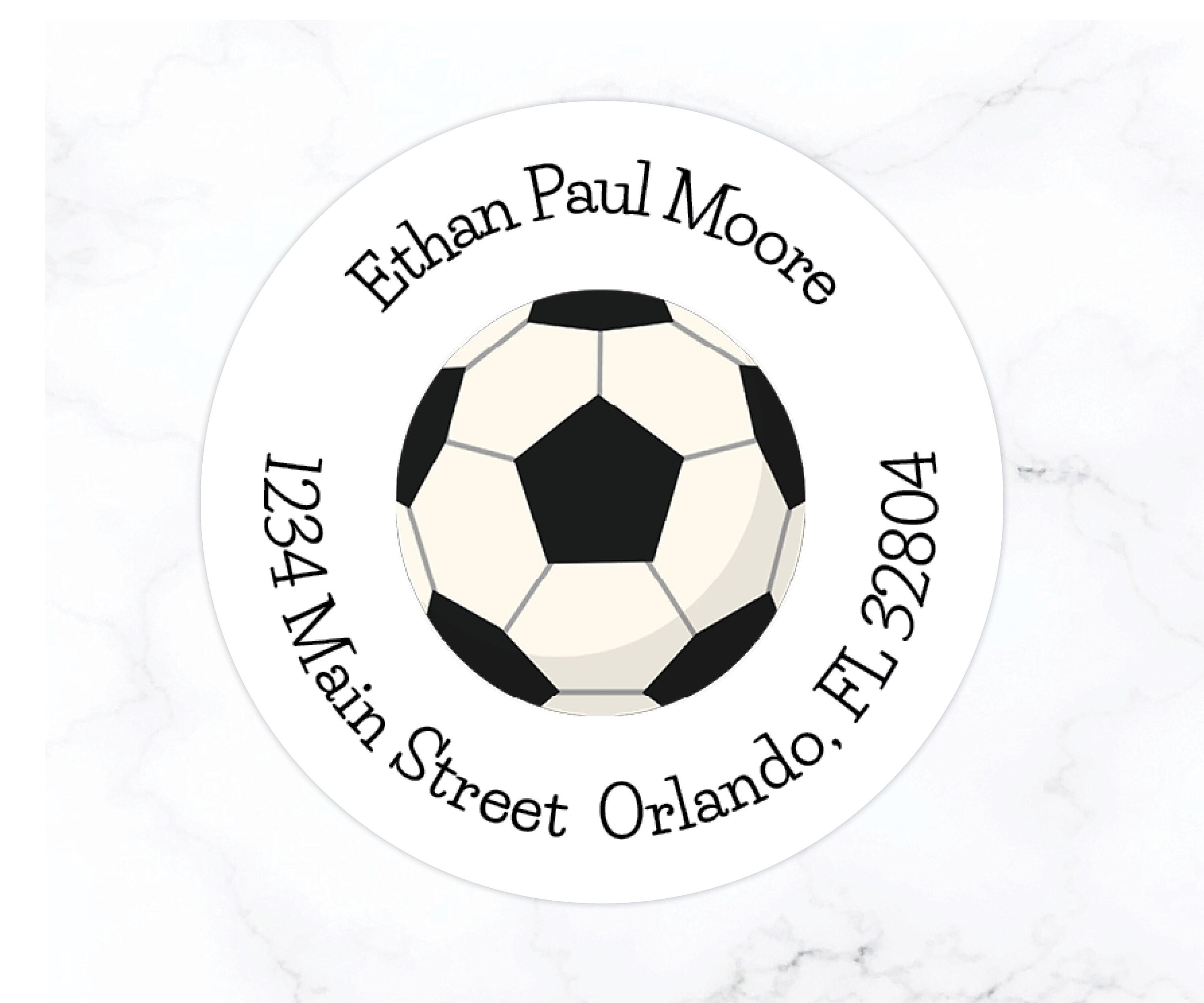 Soccer Return Address Labels For Kids Personalized Soccer Etsy Soccer Return Address Labels For Kids Personalized Soccer Etsy