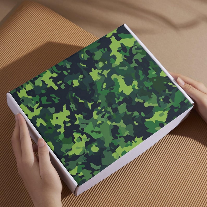 Camouflage Seamless Digital Paper | Green Camo Military Patterns | Army ...