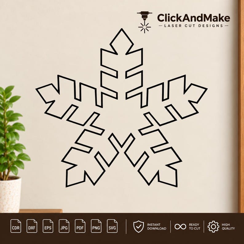 Snowflake SVG Bundle, Christmas Snowflakes SVG, Winter Snowflake Cut ...