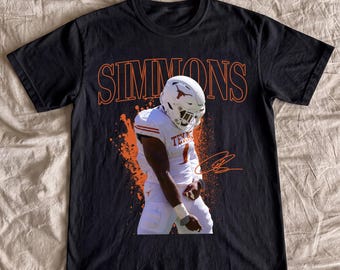 Colin Simmons Grotesque Sack Celly Vintage Shirt, Texas College Comfort Colors Football Shirt, Game Day Fan Gift