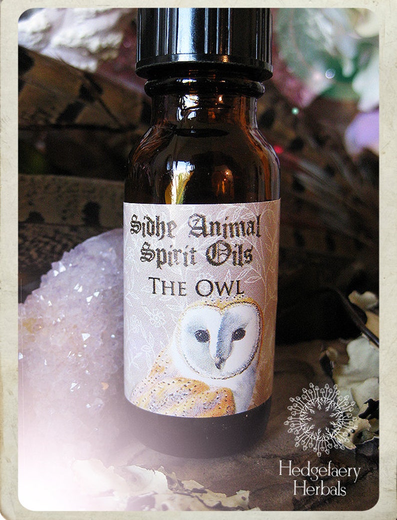 The Owl Sidhe Animal Spirit Oil image 1