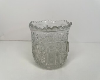 Vintage Cut Crystal Bud Vase