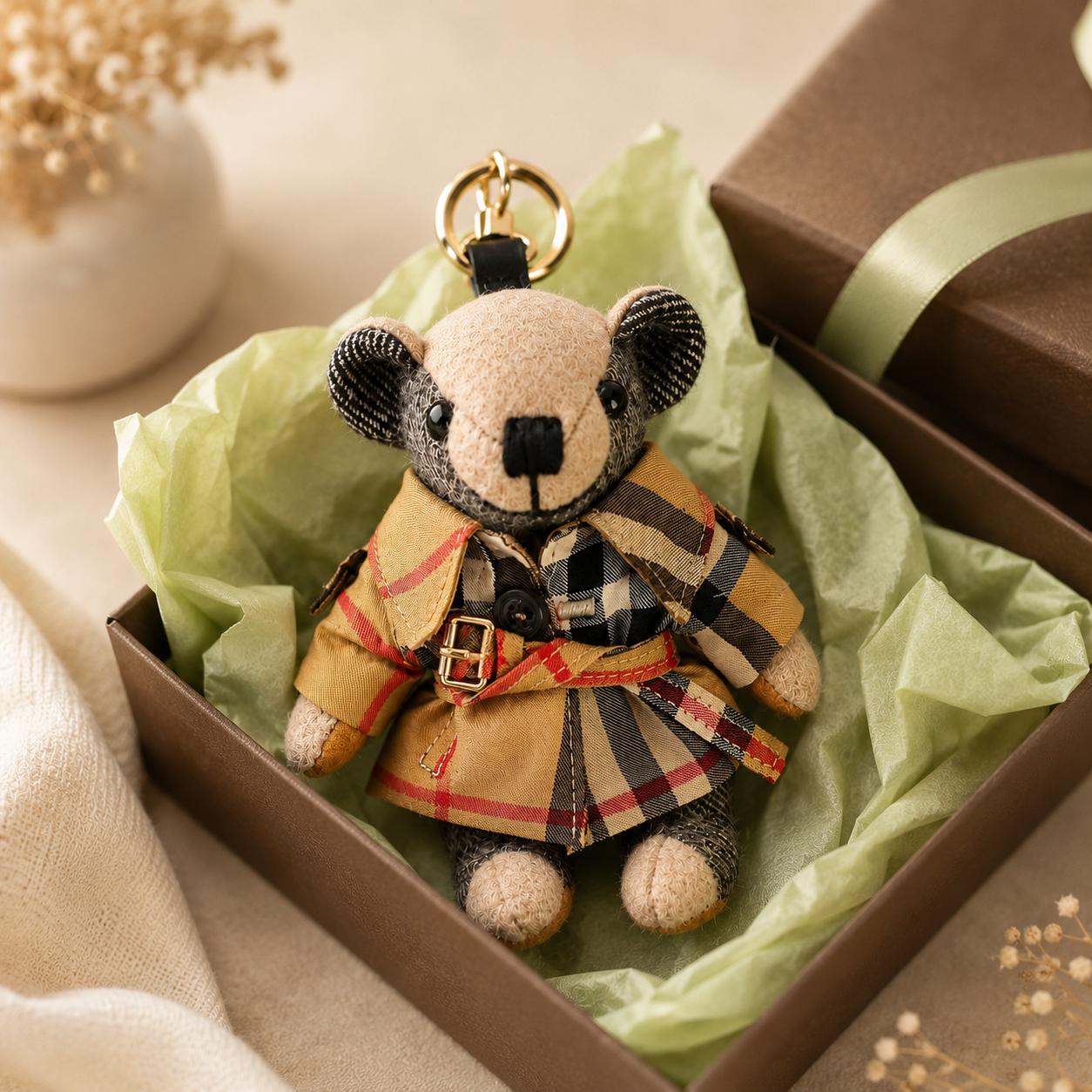 Burberry Teddy Bear - Etsy