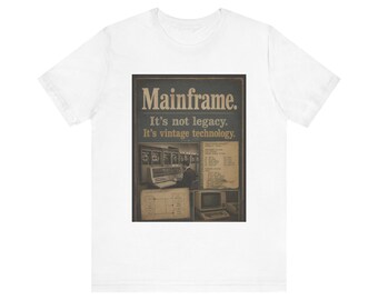 ヴィンテージテクノロジーTシャツ（黒／白）