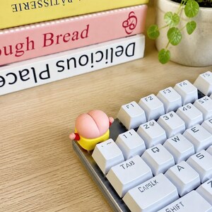 Cute Cartoon Keycap, Mechanical Keyboard Keycap, Universal Artisan Keycap, Fun Keyboard Accessory, Personalized Desk Decor, Single Keycap