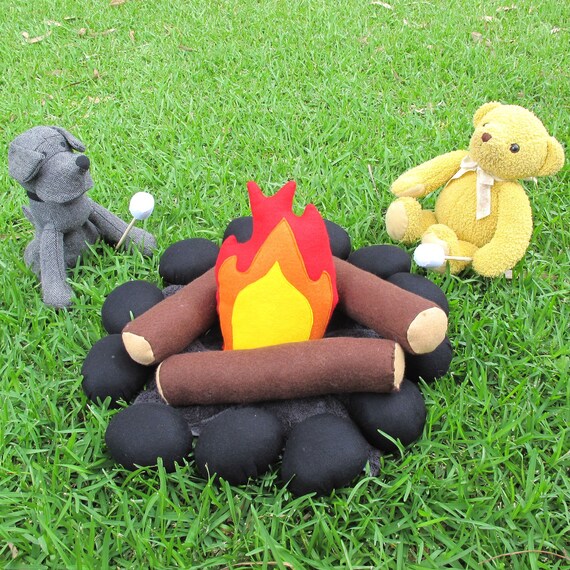 pretend campfire toy