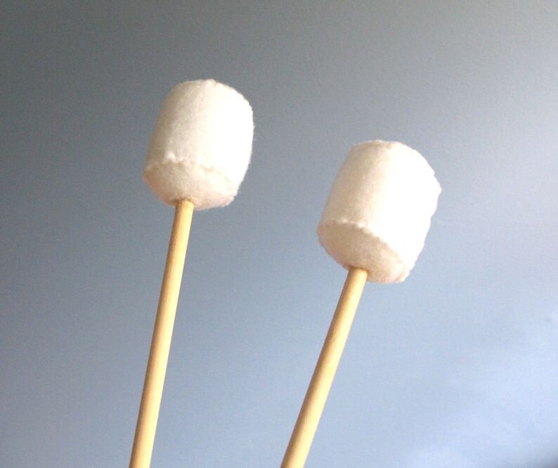 Marshmallows on Sticks For Campfire Felt Food Marshmallows Etsy