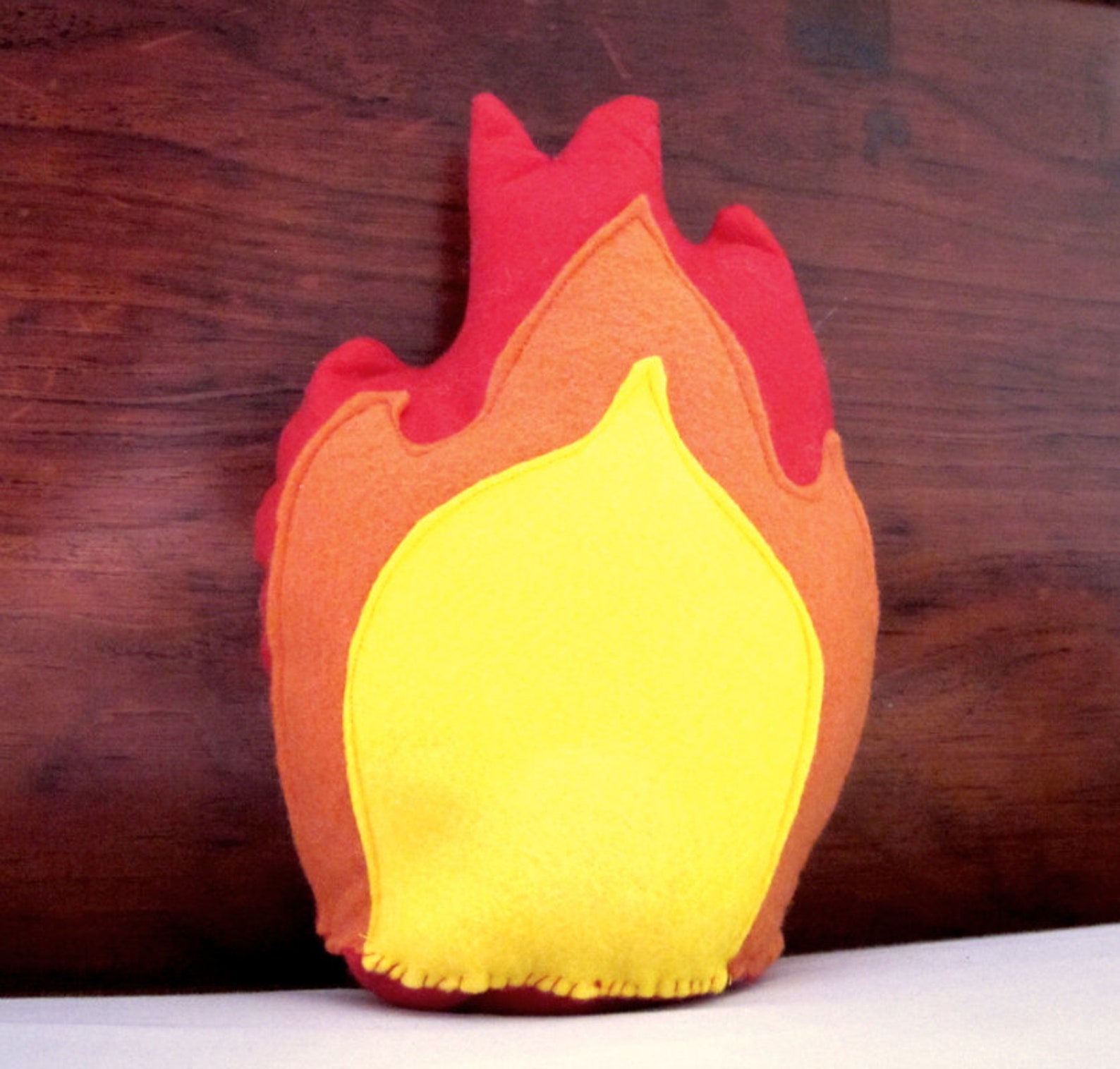 Felt Flame for Campfire Felt Fire Camp Fire Pretend Flame Etsy