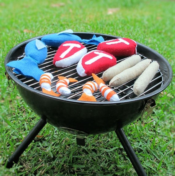 pretend play grill