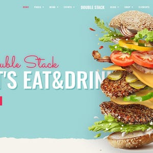 Modern Restaurant Website Template | Full Food Delivery & Fast Food Theme | Responsive HTML5 CSS3 Bootstrap Website for Restaurants, Cafes