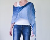 Sciarpa in cotone, Sciarpa Ombre Boho, Sciarpa rugosa, Sciarpa Oya Crochet, Cravatta Dye Peraded Foulard, Sciarpa Tradizionale, Regalo di Natale femminile