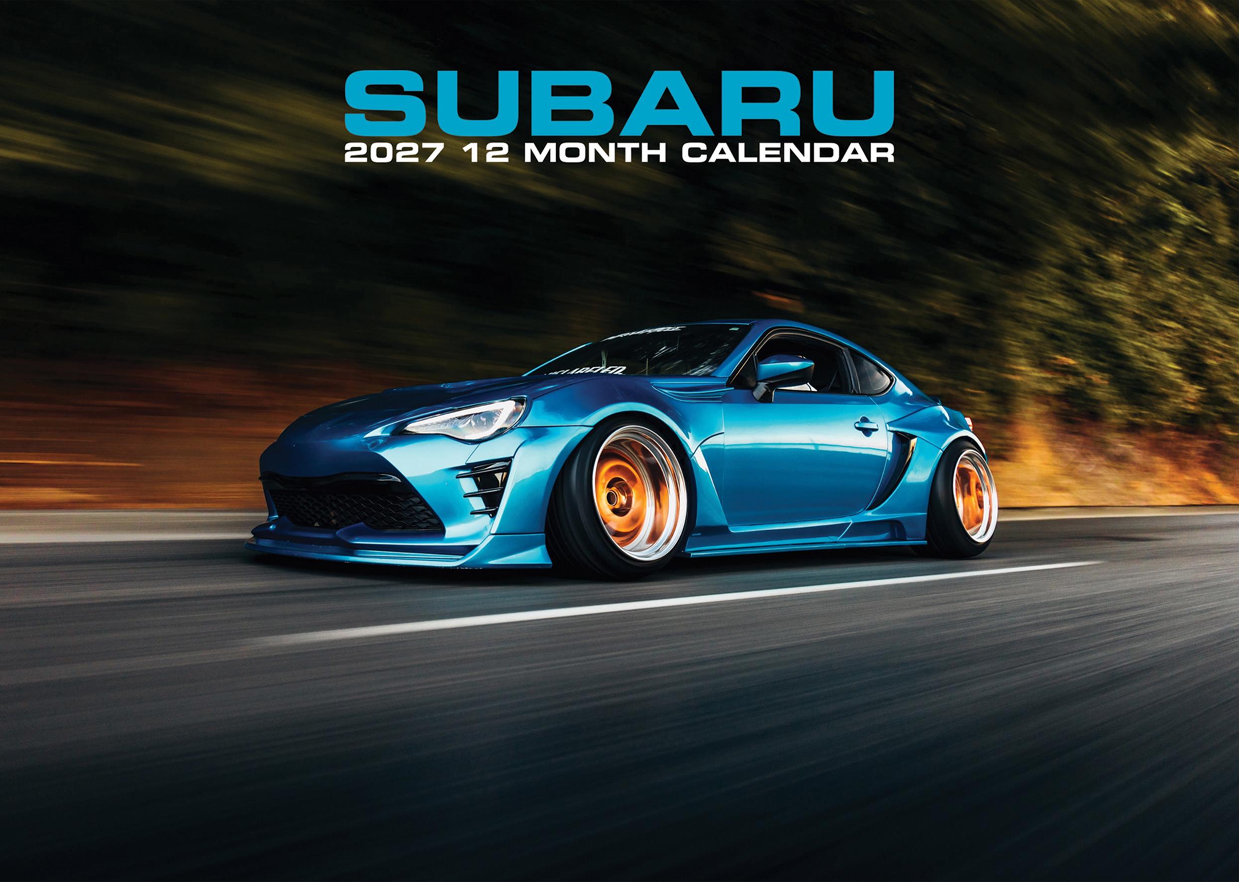 Subaru Calendar - Etsy