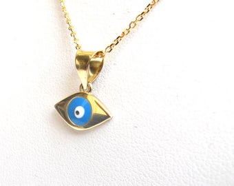 Plateado /"Anillo Shema/" Colgante Collar Amuleto De La Suerte Judío Judaica Hamsa