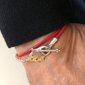 Kabbalah red string bangle bracelet hamsa luck