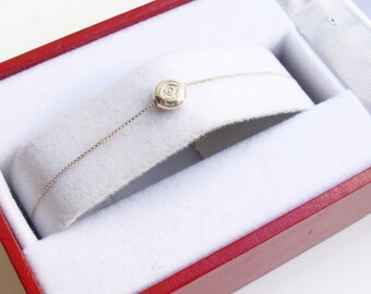 evil eye silver good luck amulet bracelet