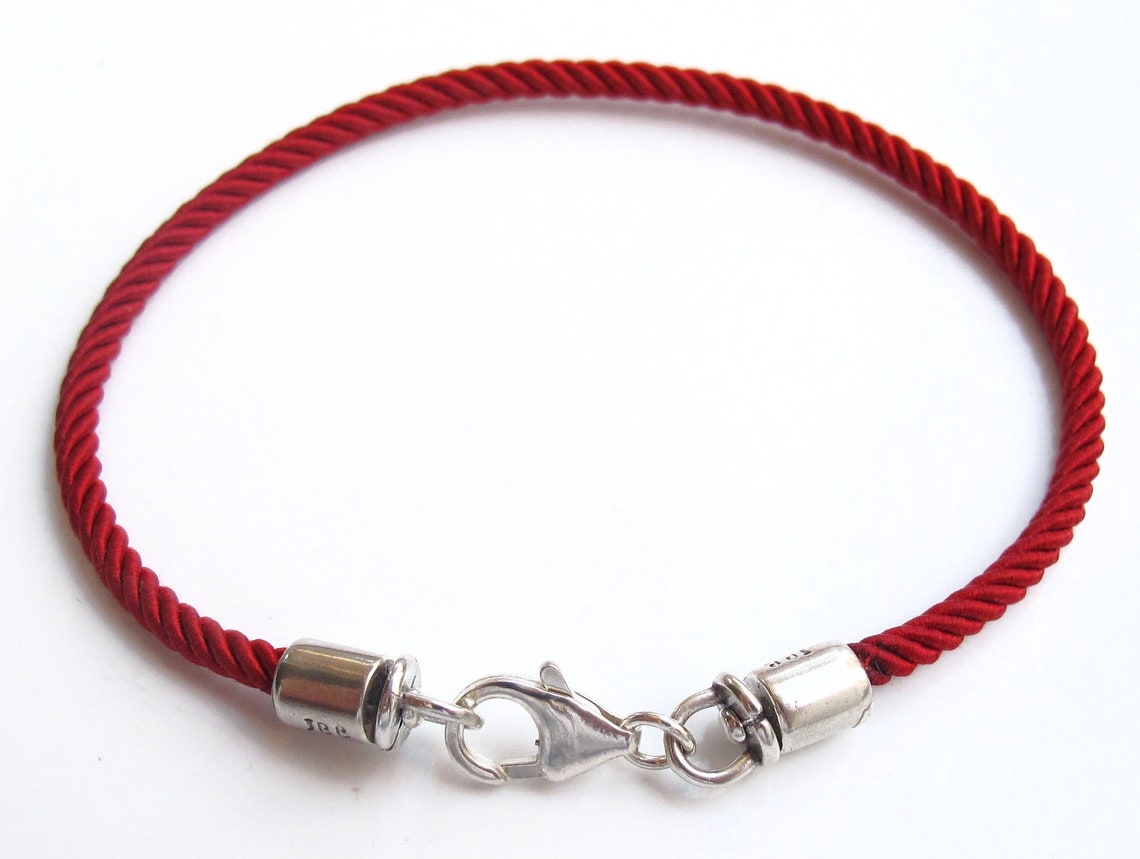 Kabbalah Red String the Original Pure Silk Celebrities Choice - Etsy