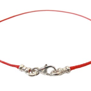 kabbalah red string bracelet original authentic luck protection Rachel tomb silver evil eye