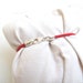 Kabbalah Red String Strength and Power Silver Tube Bracelet - Etsy