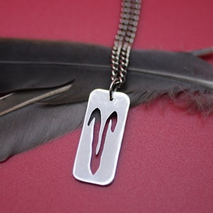 Aries Silver Pendant Necklace