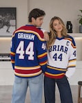 Personalized Briar Hockey Jersey, Custom Name Number Sports Jersey for Couples product logo