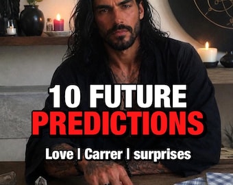 10 Future Predictions Psychic Blind Reading, Personalized Psychic Insights, Love, Career and Life Predictions