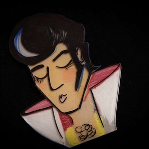 Elvis Presley-Brosche