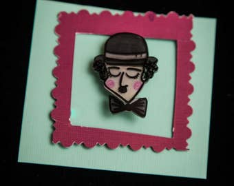 Broche de Charlie Chaplin
