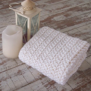 Crochet PATTERN bulky herringbone blanket,chunky afghan, throw, cozy home decor, nursery, baby shower gift, PDF, Instant download image 3