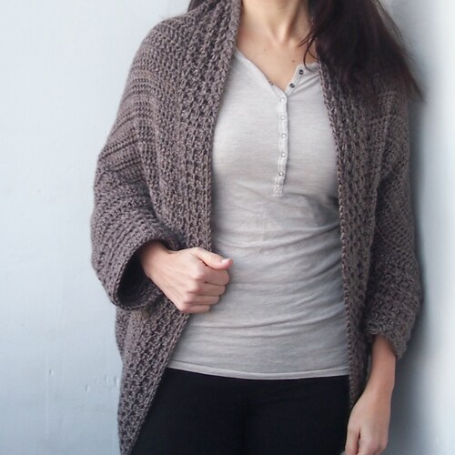 Crochet PATTERN29 Heartland Shrug 