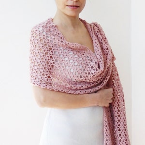 Crochet pattern , woman scarf, Long lace wrap, women shawl, stole, wedding shawl, spring wrap, summer scarf, DIY tutorial