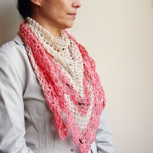 Crochet pattern shawl, women triangle shawl, crochet lace shawl, woman shawl, crochet wrap, DIY, PDF pattern image 2