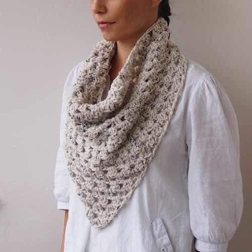 CROCHET PATTERN Instant Download Creamy Cappuccino Cowl - Etsy
