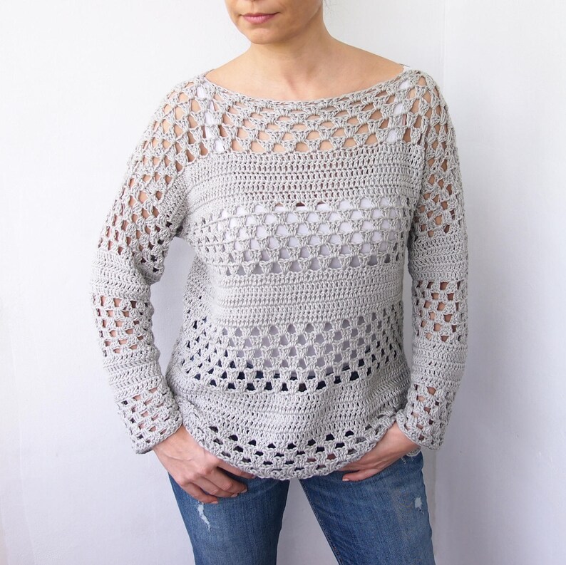 crochet granny stripe cardigan pattern