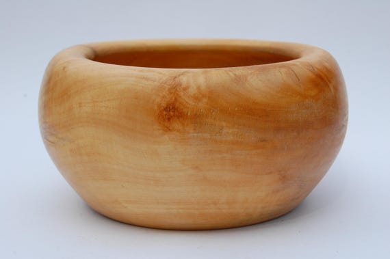 Hand turned Platane Wood Bowl, Trinket Holder, Small Decorative Vessel, Handmade Housewarming Gift