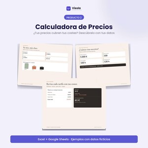 Calculadora de precios y rentabilidad con dashboard, objetivos de citas y precio recomendado por servicio.