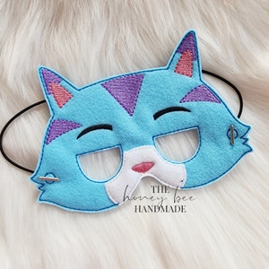 Rat Kitty Dress Up Mask, Child Size, Dress Up, Quiet Play, Costume, Felt Mask, Mask, Felt