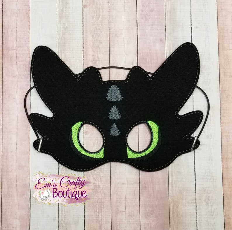Dragon Masks Felt Mask Costume Child Size Dress Up Quiet Play Felt Mask