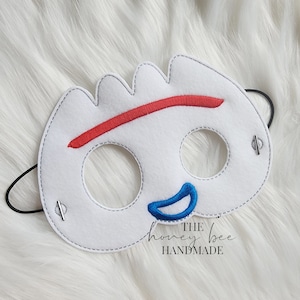 Forky Mask, Child Size, Dress Up, Quiet Play, Costume, Felt Mask, Mask, Felt