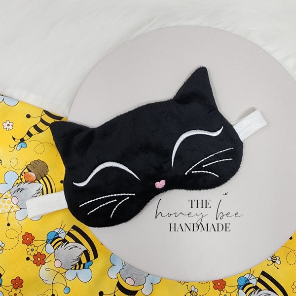 Cat Sleep Mask Etsy